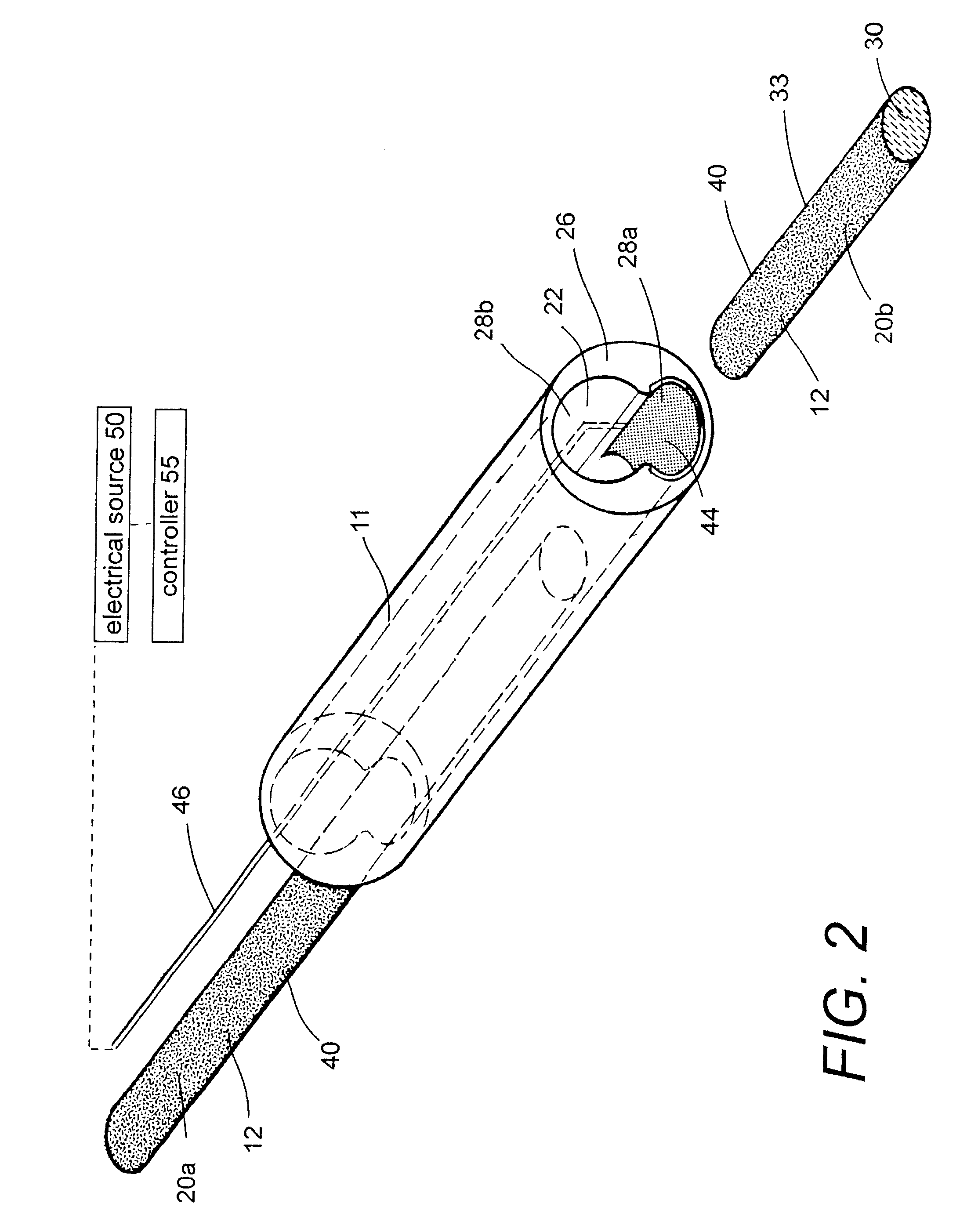 Polymer matrix devices for treatment of vascular malformations