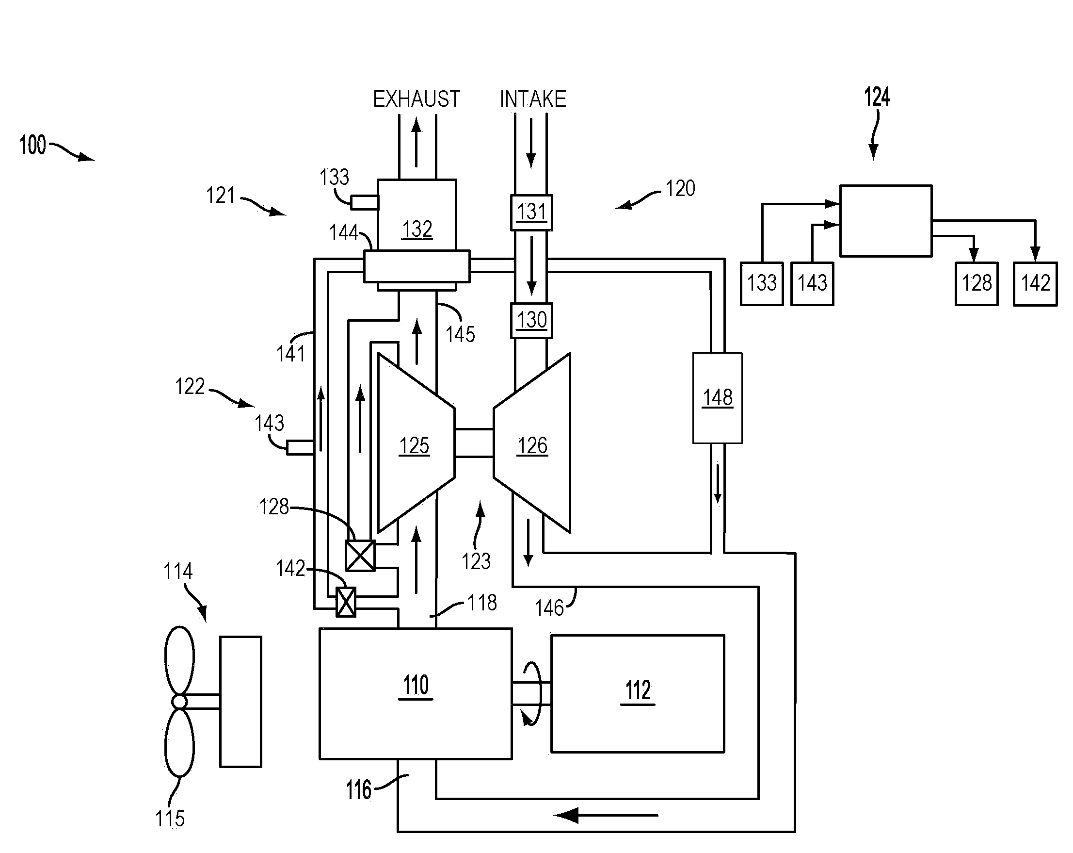 System and method for locomotive exhaust gas recirculation cooling and catalyst heating