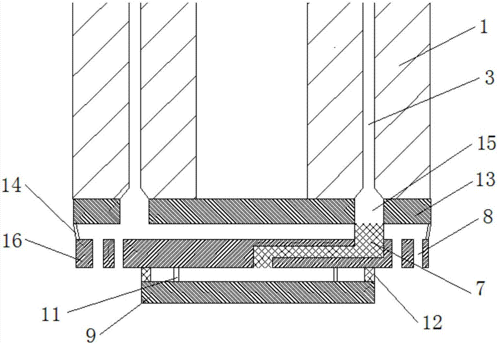 Ultrahigh-bearing-capacity large-diameter pipe pile and fast pile sinking and secondary grouting method