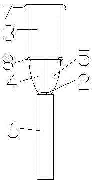 Chinese yam semi-soilless culture device and culture method thereof