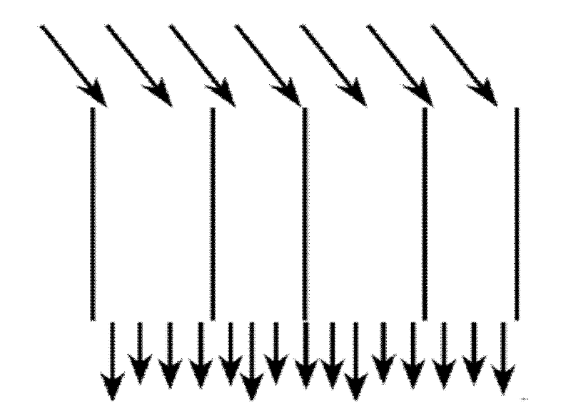 Rectification grille for protecting fly ash particles on catalyst layer of SCR (Semiconductor Control Rectifier) denitration device