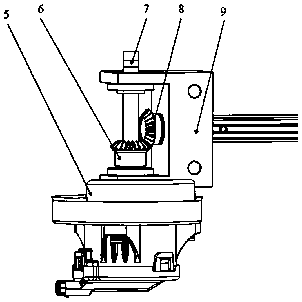 An extrusion self-locking two-stage automatic telescopic rod structure