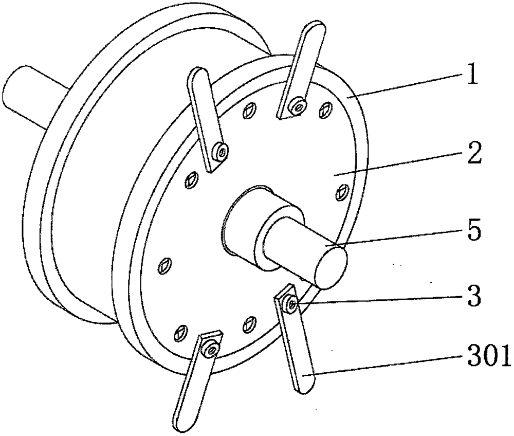 Waterproof damping motor for electric vehicle