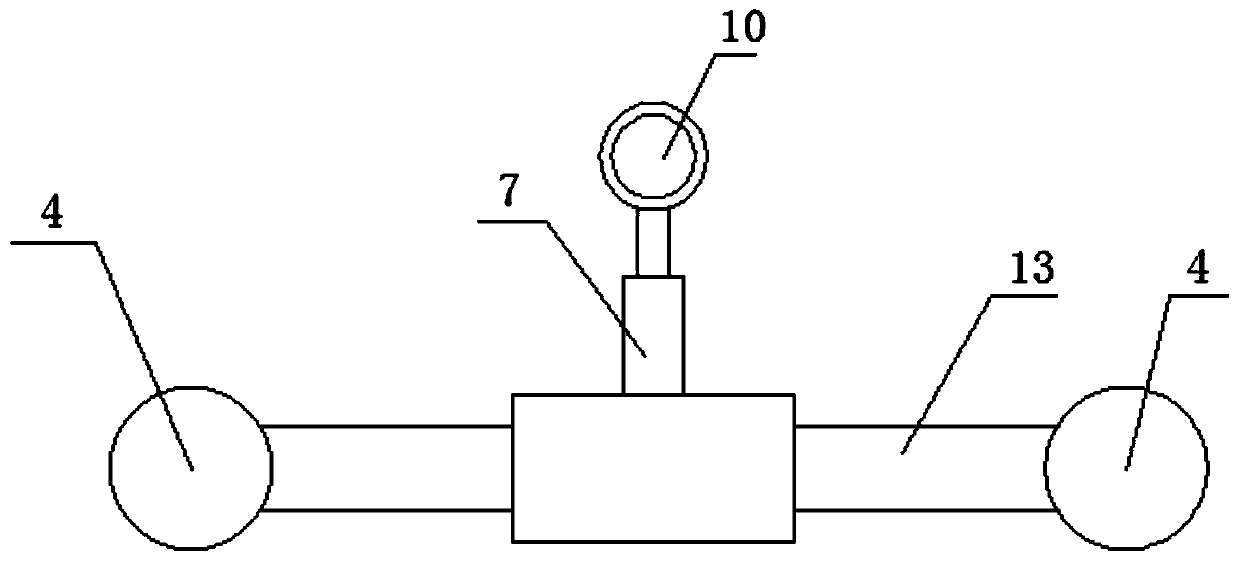 Building platform of adjustable indoor decorative building