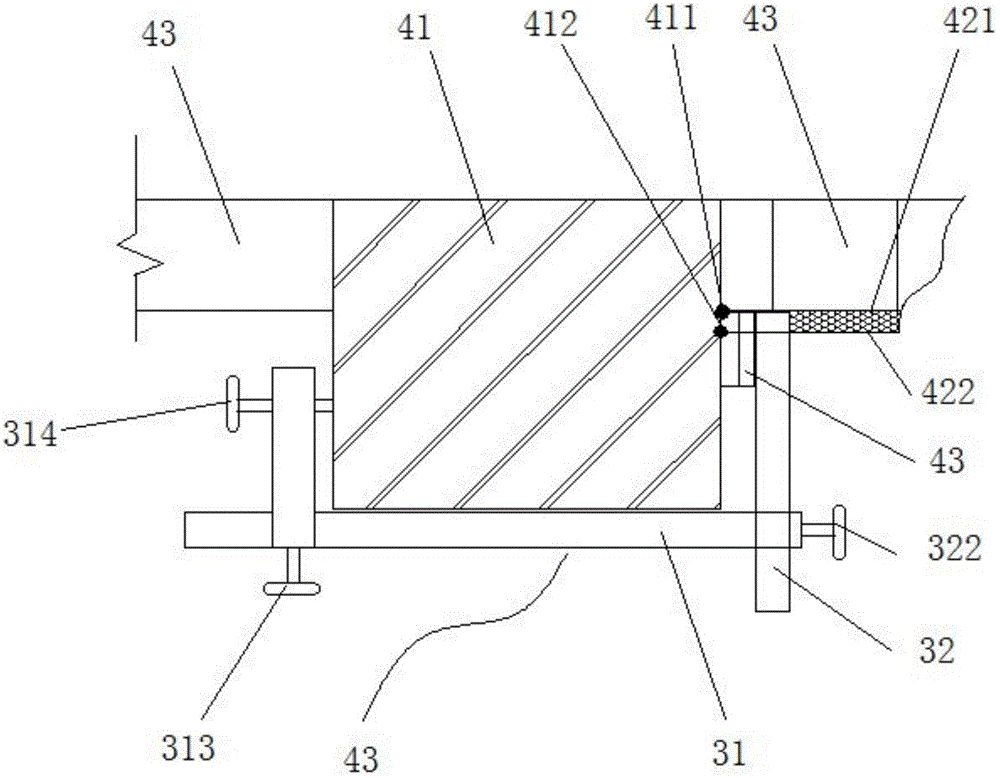 Method and device for calibrating construction datum of brick wall or plastering layer