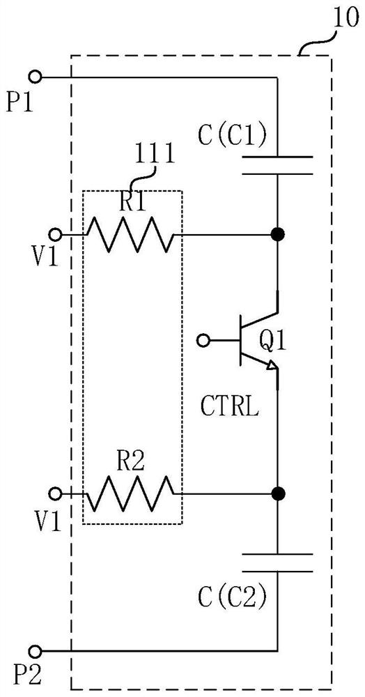 Adjustable capacitance circuit and delay adjusting circuit