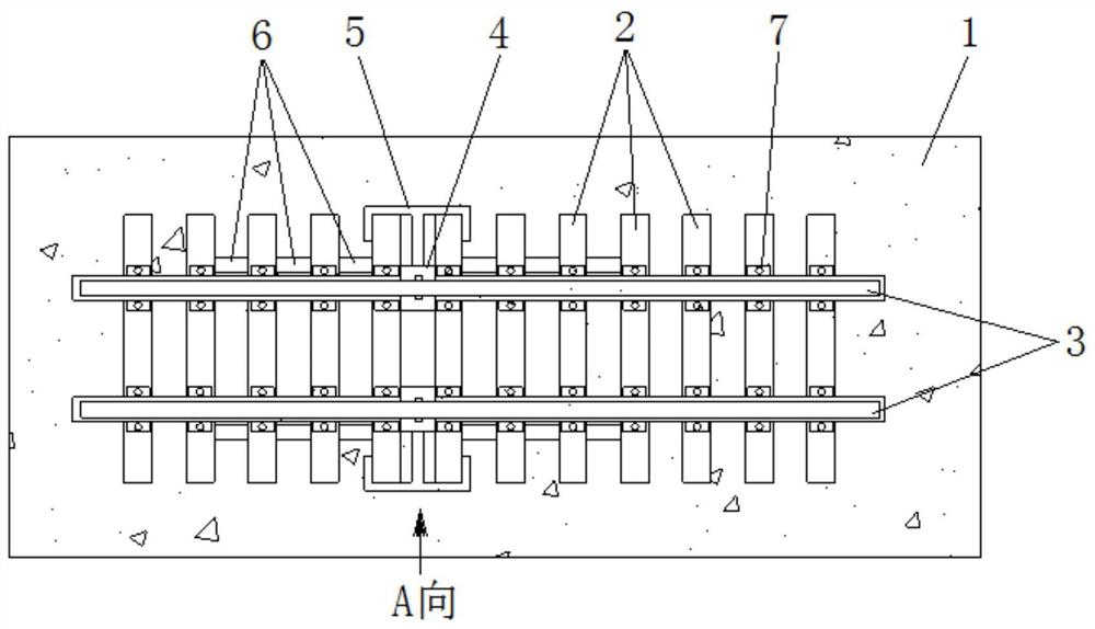 Anti-climbing device for railway track system