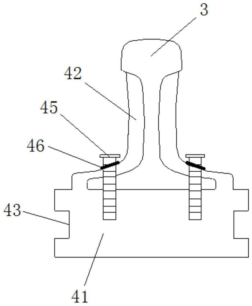 Anti-climbing device for railway track system