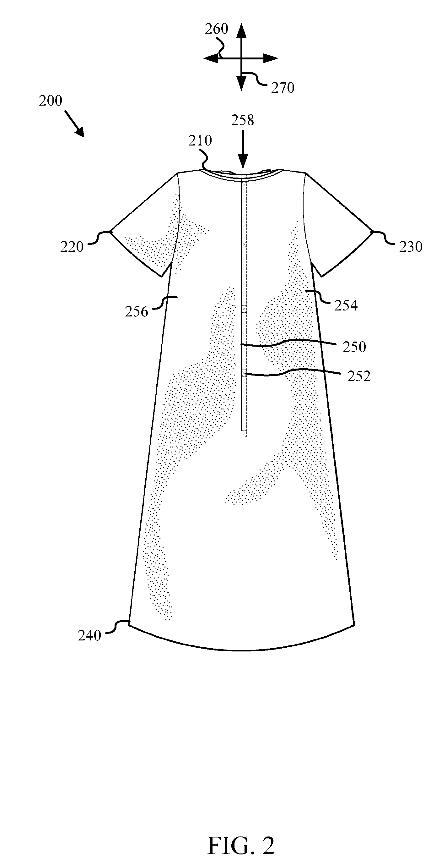 Adaptable medical gown