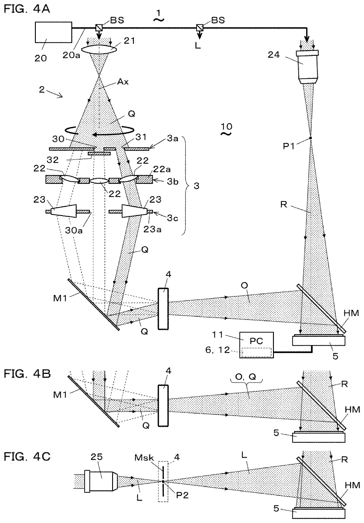 Holographic Imaging Device and Data Processing Method Therefor