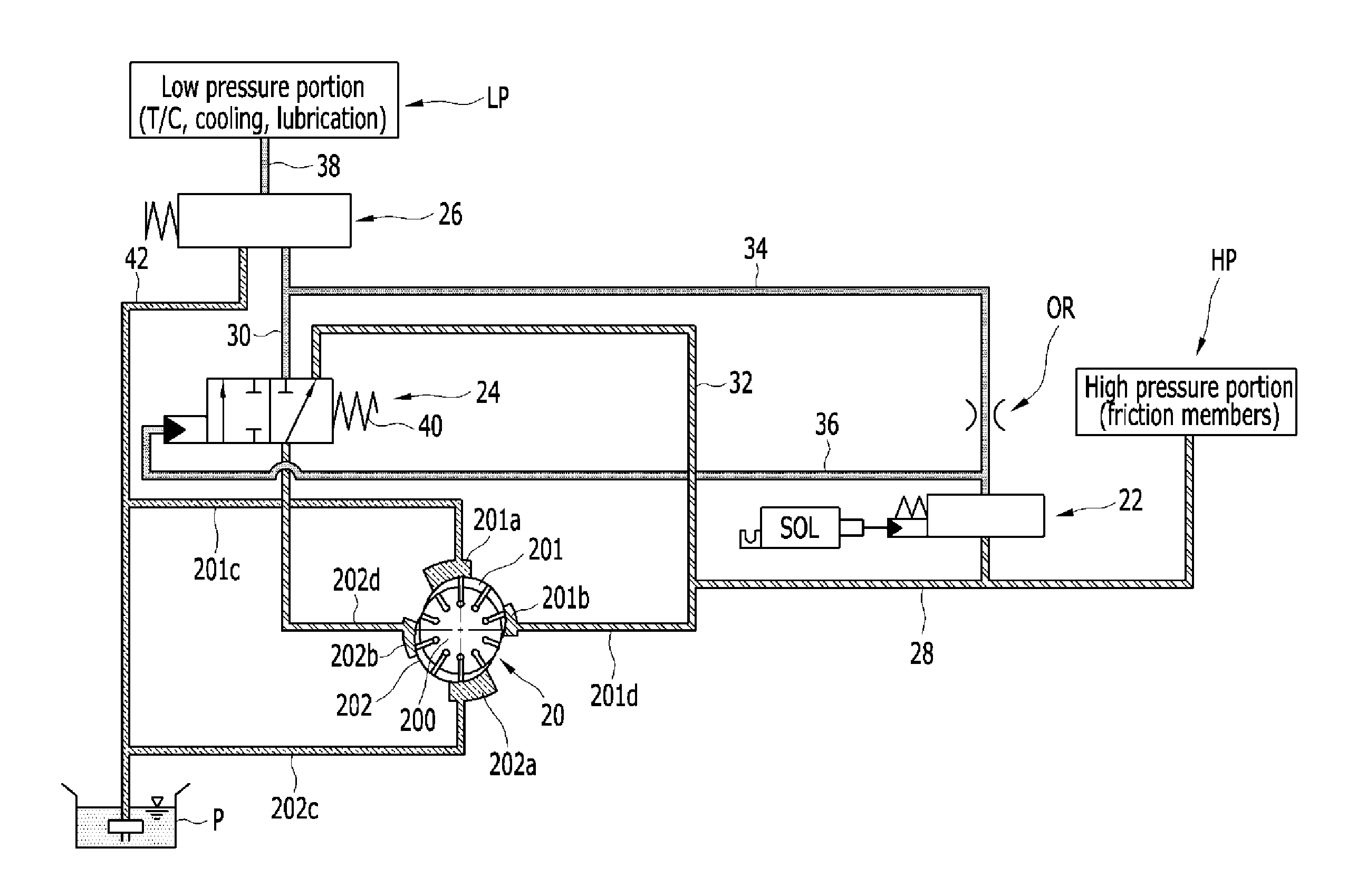 Hydraulic pressure supply system of automatic transmission for vehicle