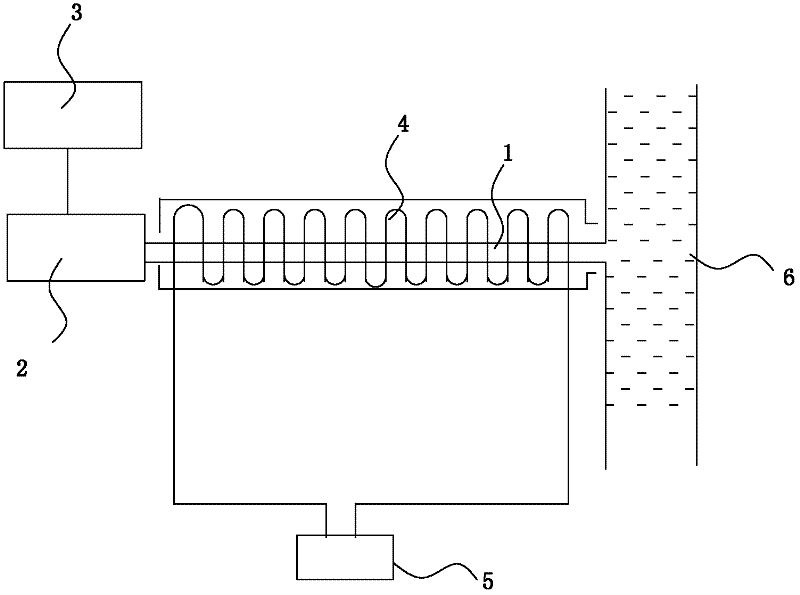 Air flow sampling device for pulverizing system and sampling method thereof