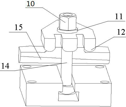 A CNC machining tool for six-sided parts