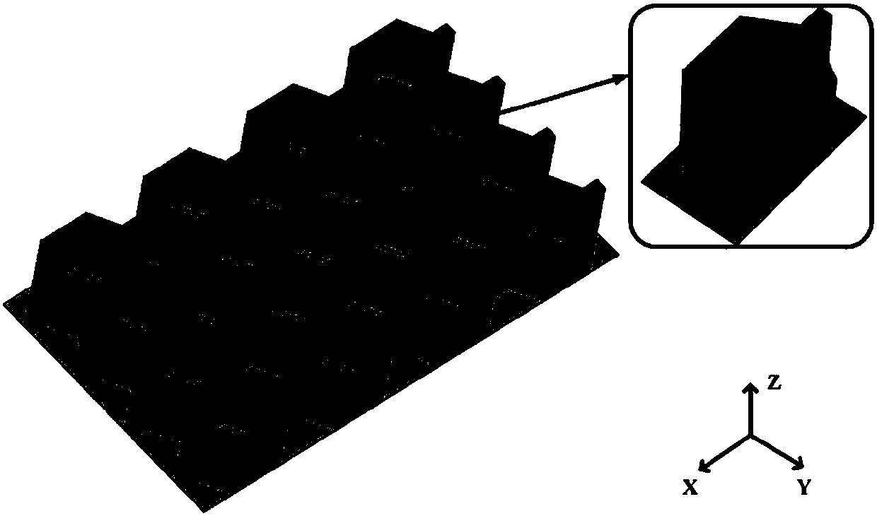 Wave-absorbing material and preparation method therefor