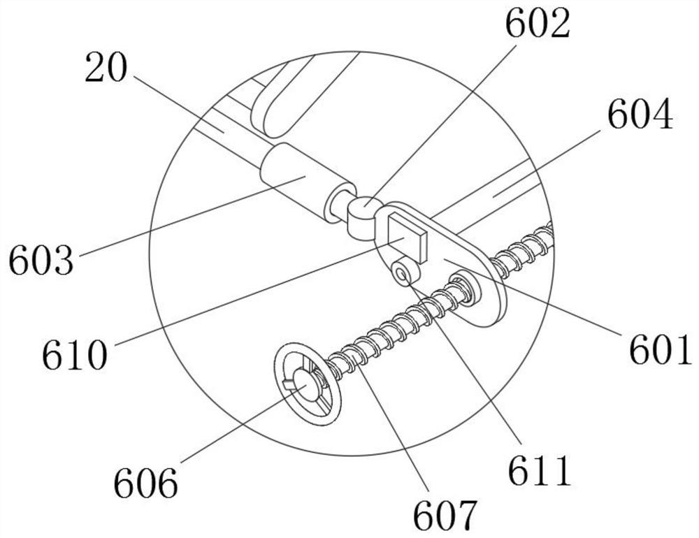 A kind of knee joint ligament rupture rehabilitation training device for preventing flexion and extension injury