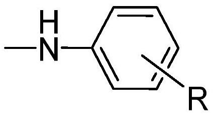 Method for dyeing calcium alginate fiber/silk fiber blended fabric with macromolecular dye containing polyvinylamine molecular chain