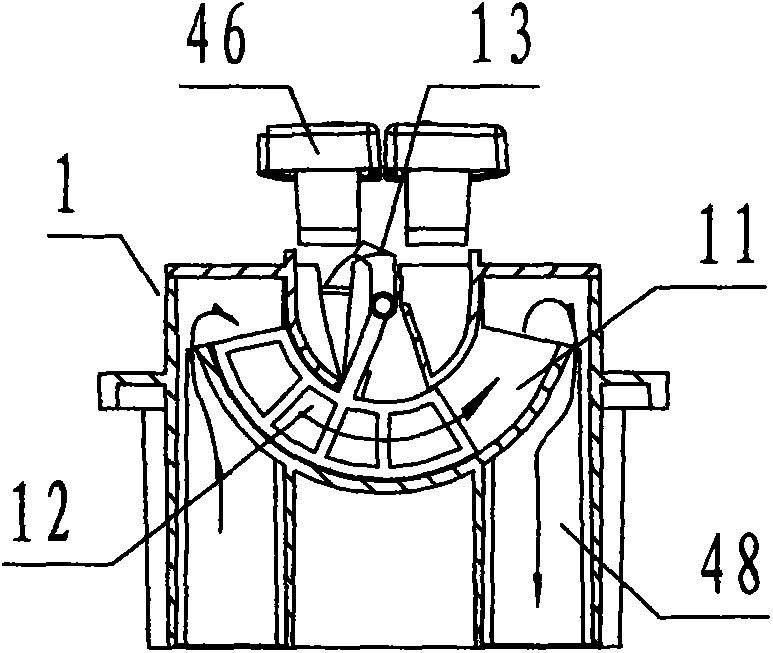 Dust collector with function of being automatically turned off when toppling over or being filled with water