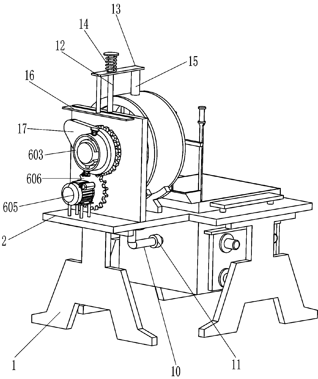 High-temperature heating device for bearings