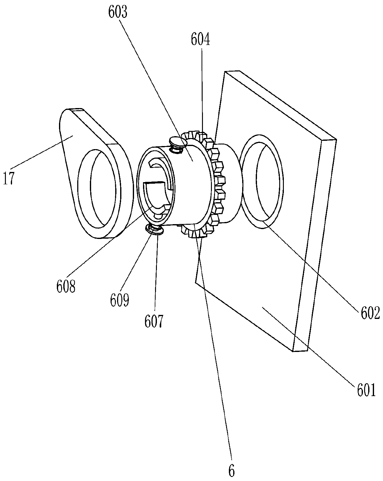 High-temperature heating device for bearings