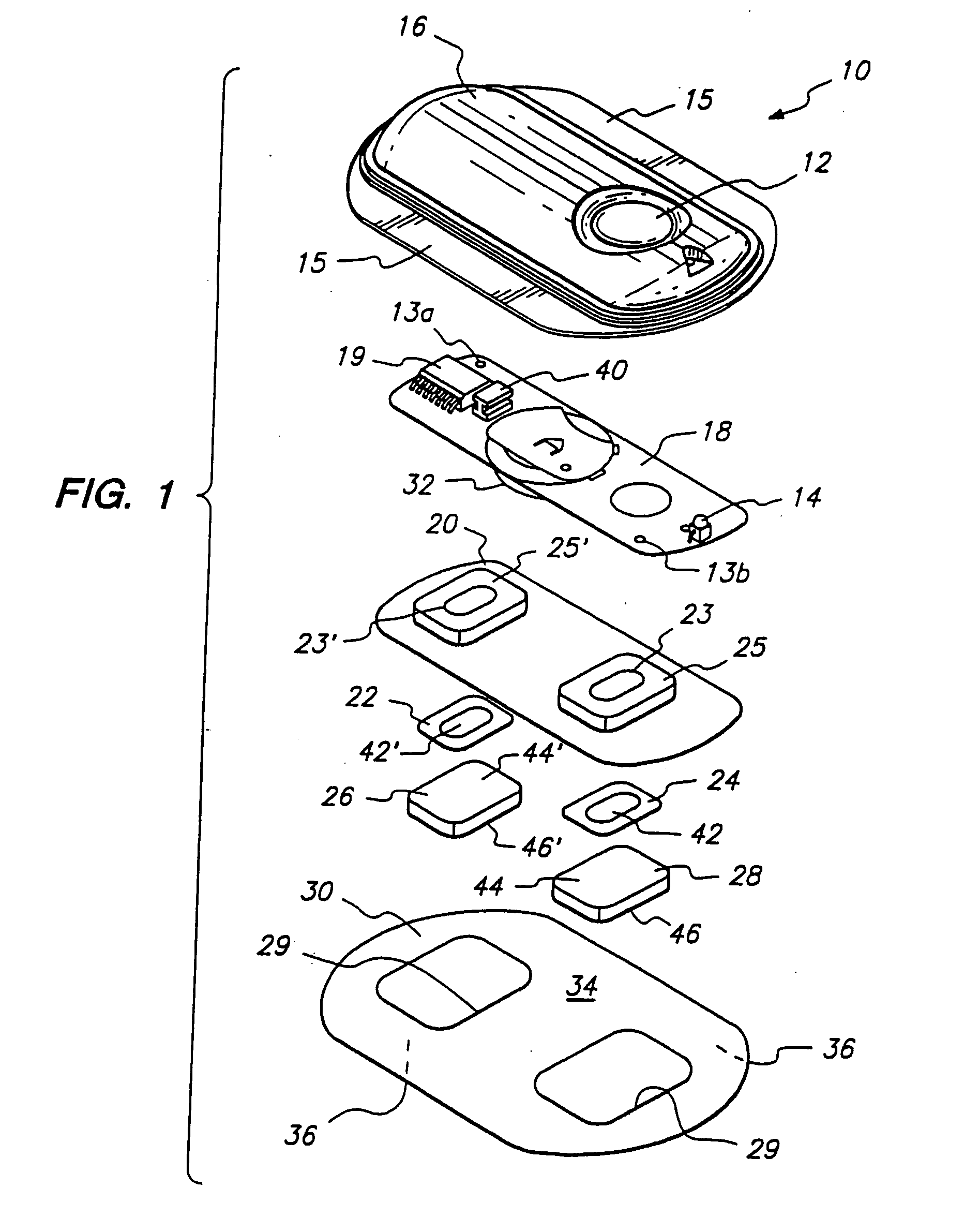 Device for transdermal electrotransport delivery of fentanyl and sufentanil