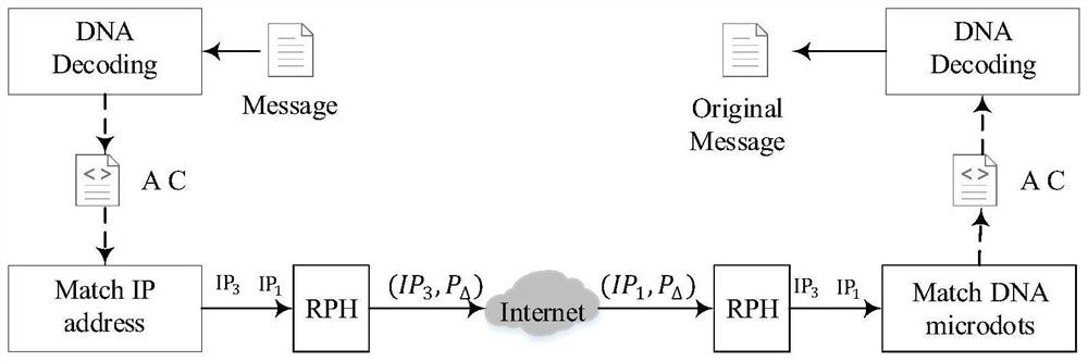 A Jump Covert Communication Method Based on DNA Encryption