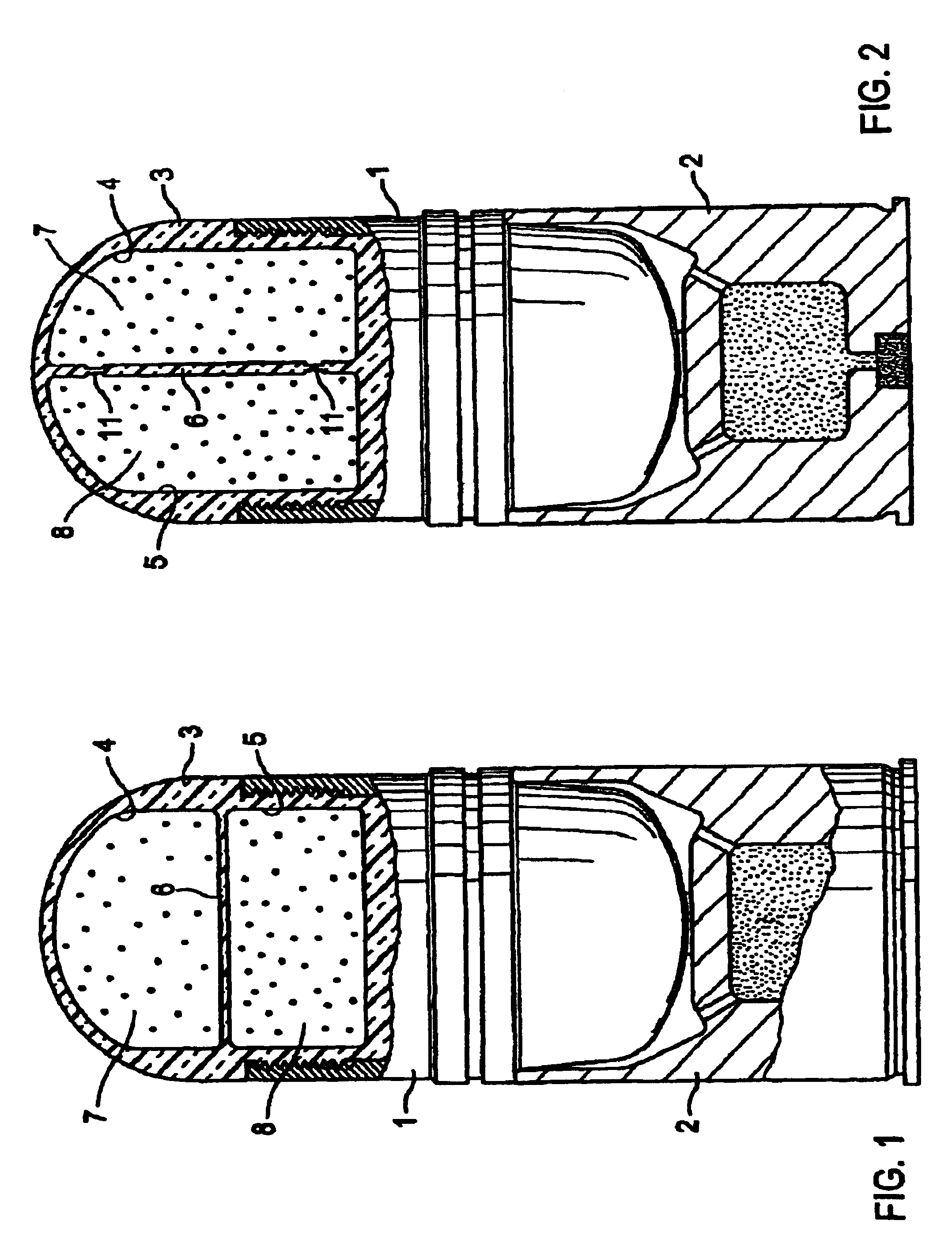 Practice ammunition