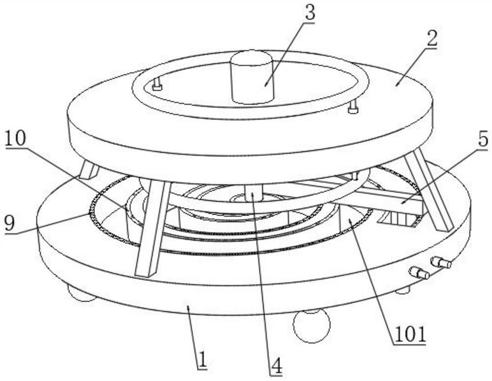 A kind of road engineering pavement quality detection device