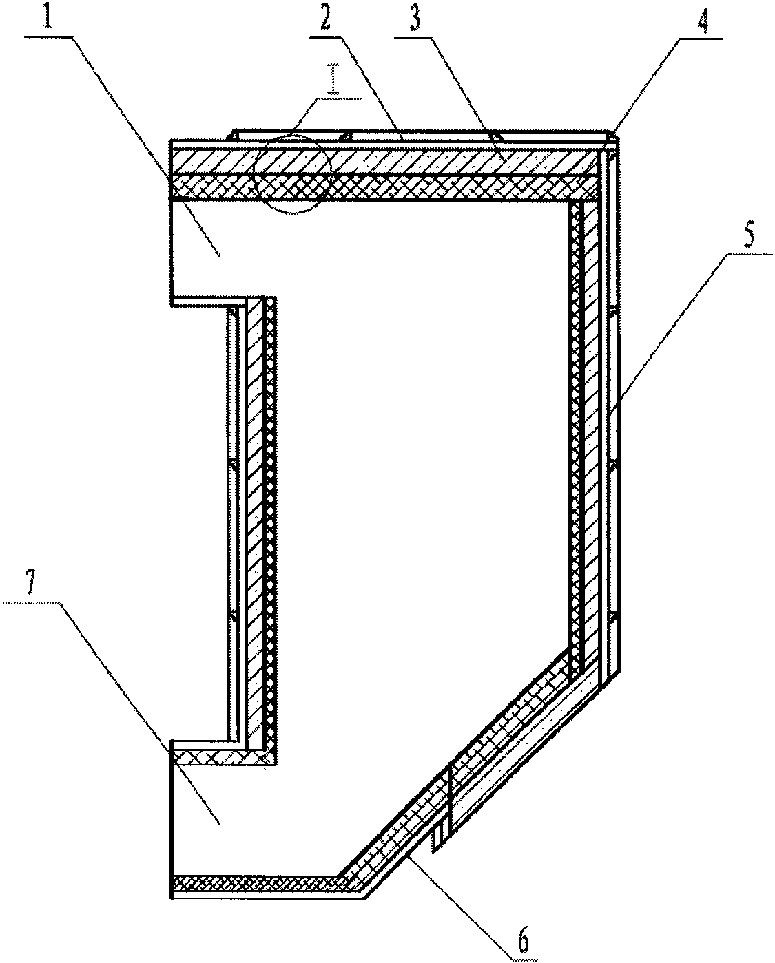 Flue gas denitration reactor