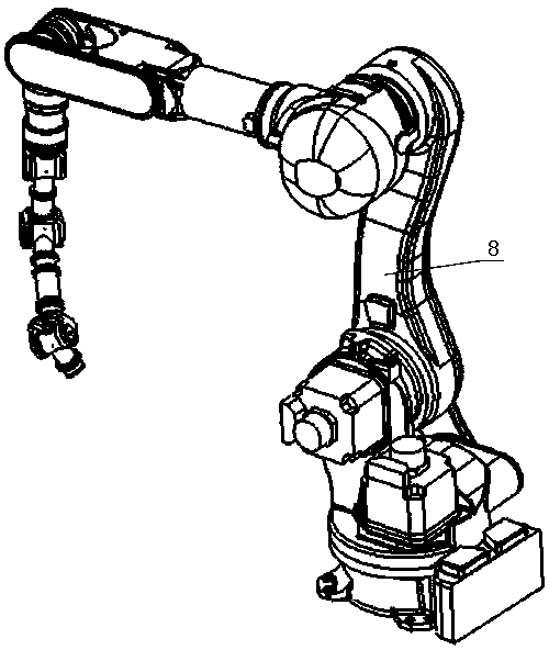 Articulated teaching arm and teaching method based on same