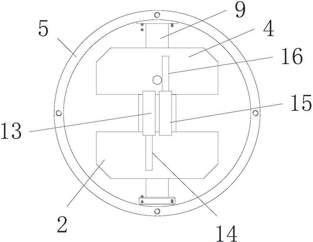 Vibration prevention type centrifugal speed limiter and mining locomotive