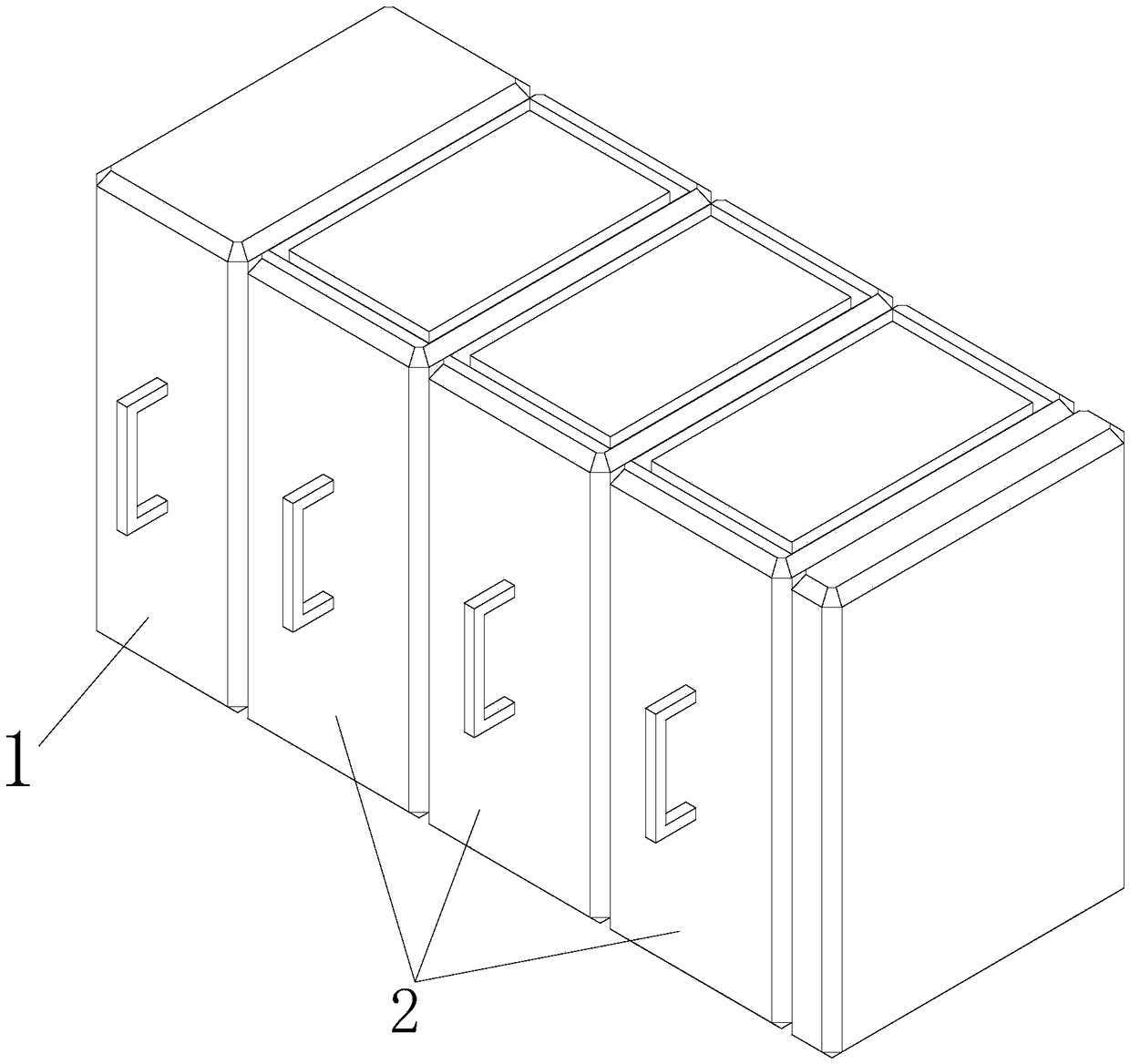 Splicing type refrigeration cylinder