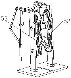 An automatic lawn laying device for garden environmental protection and greening