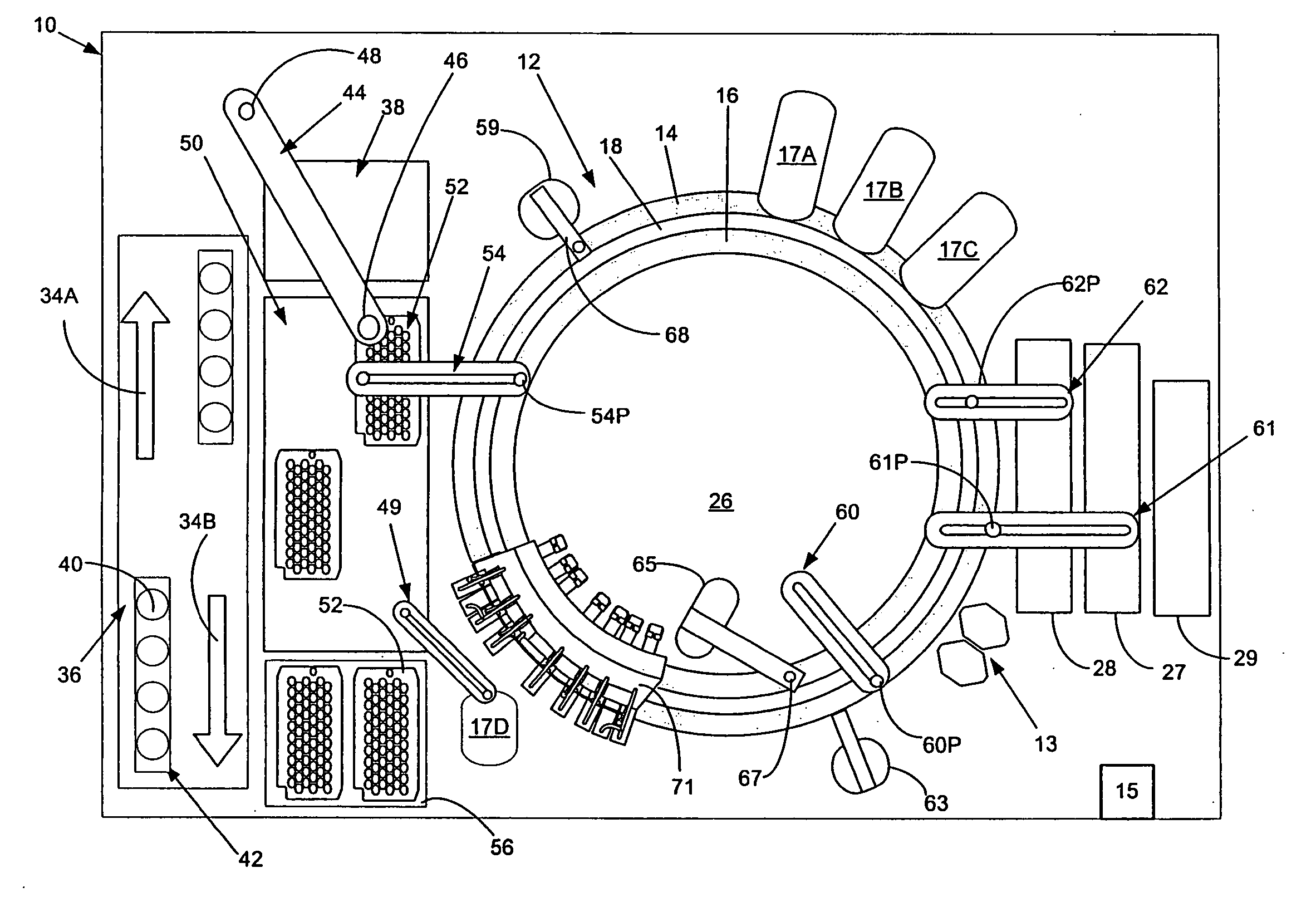 Outlier rejection method in an automatic clinical analyzer