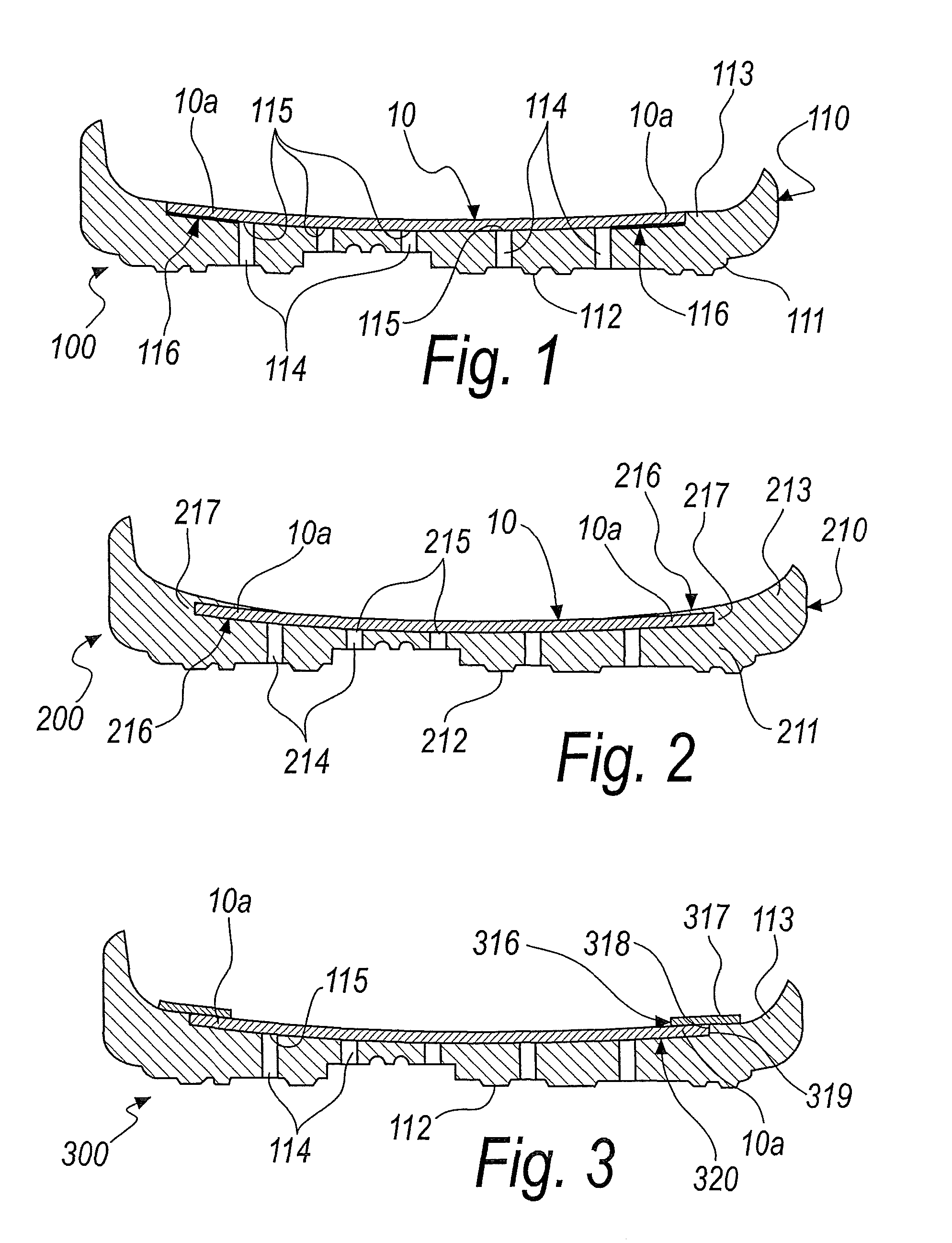 Insert for vapor-permeable and waterproof soles