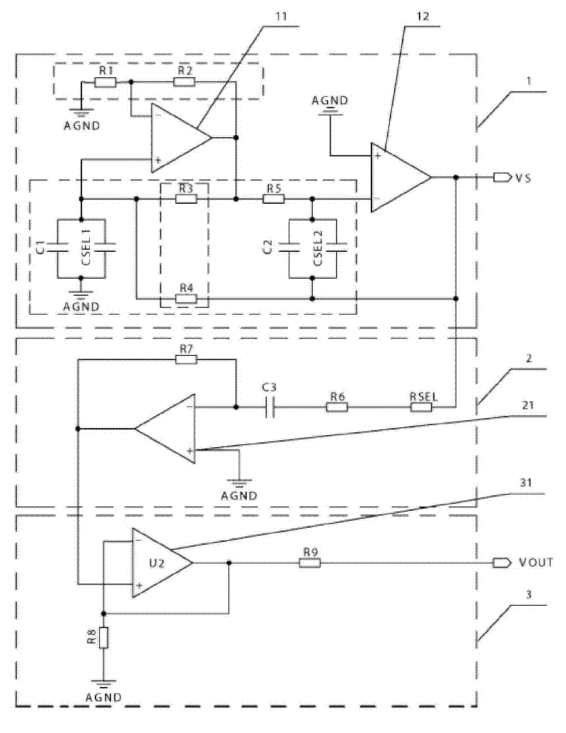 Excitation power circuit of rotary transformer