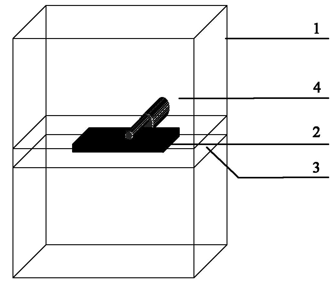 Embedded type sensor of overall process shear stress of concrete dynamic damage