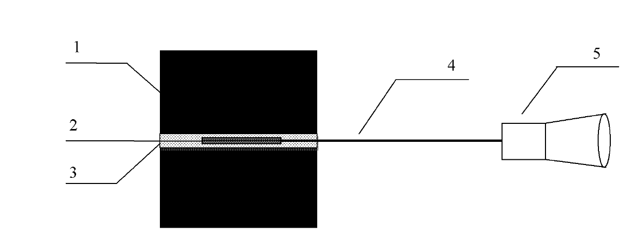 Embedded type sensor of overall process shear stress of concrete dynamic damage