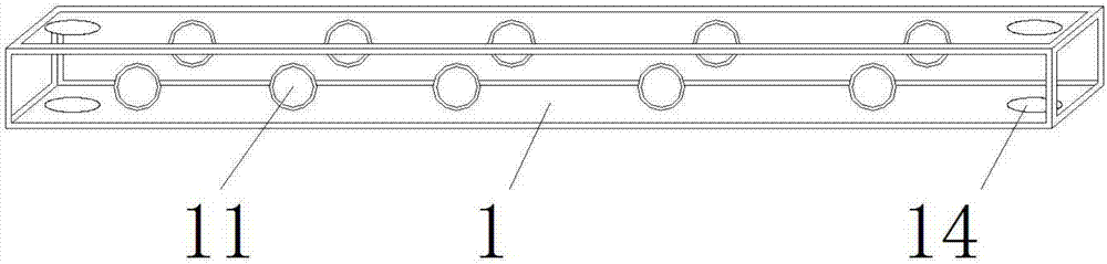 Assembly-type frame body for home decoration