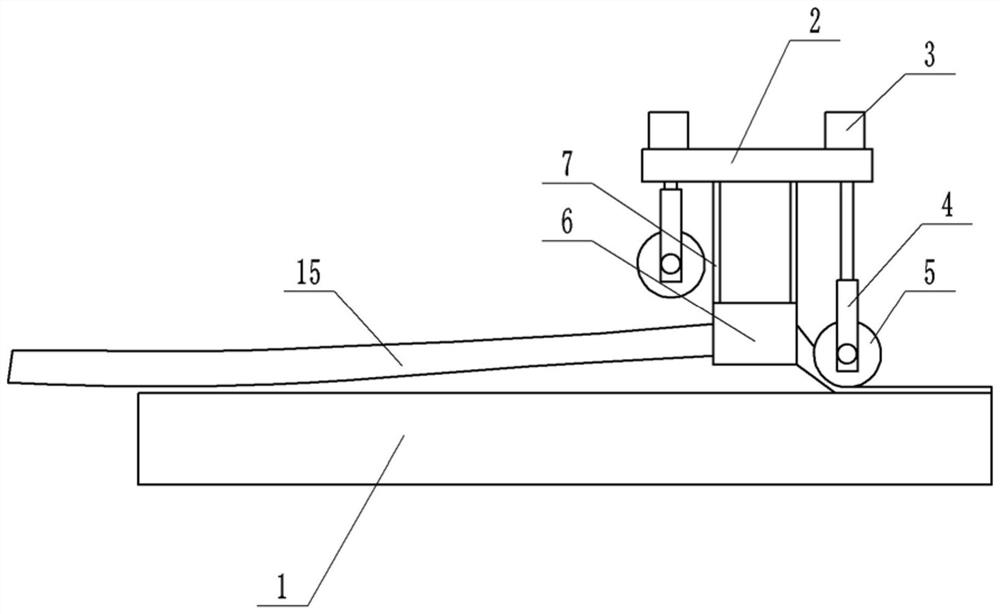 Aluminum alloy door and window sealing strip installation equipment