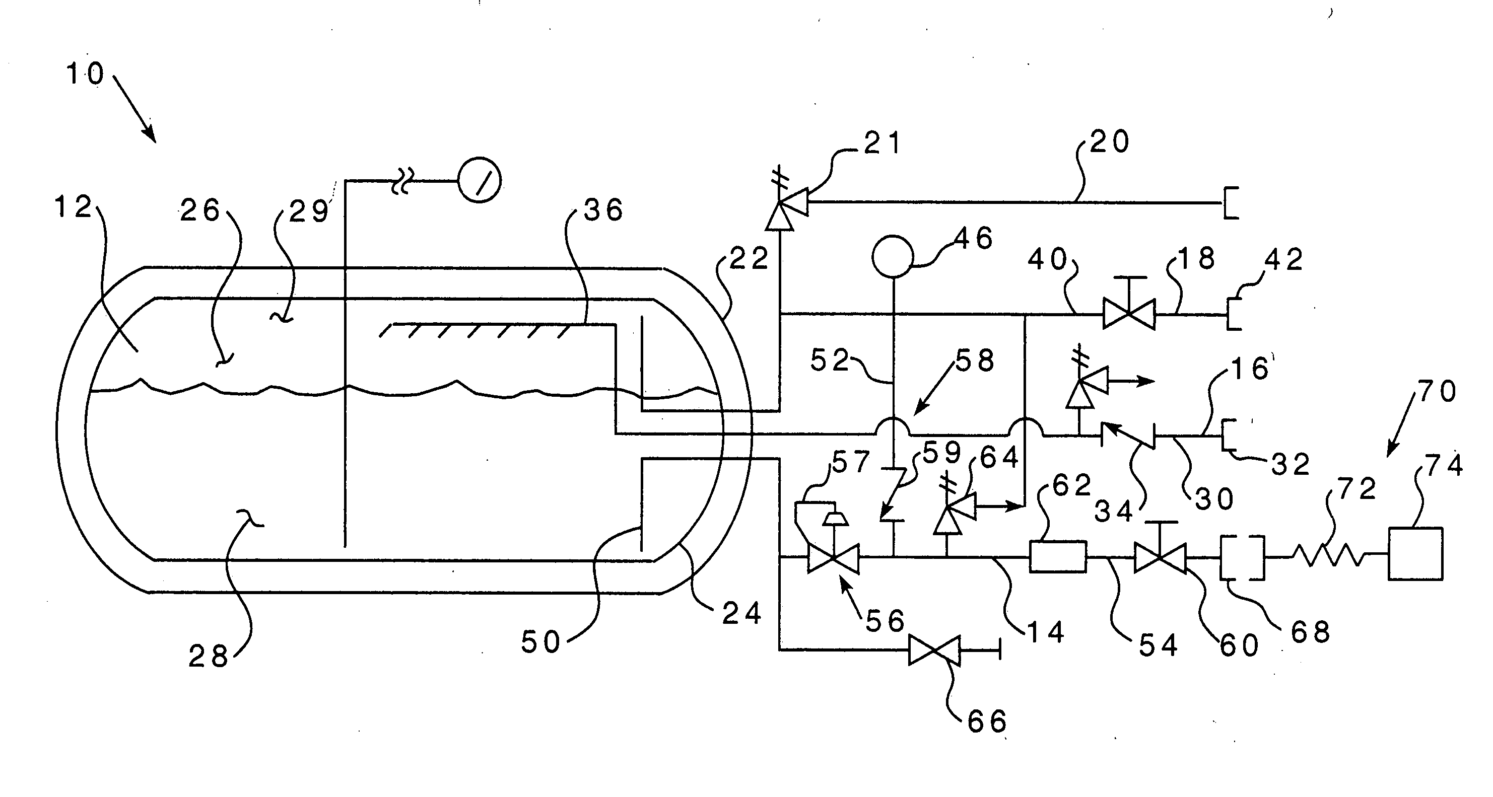 Pressure Management system for liquefied natural gas vehicle fuel tanks