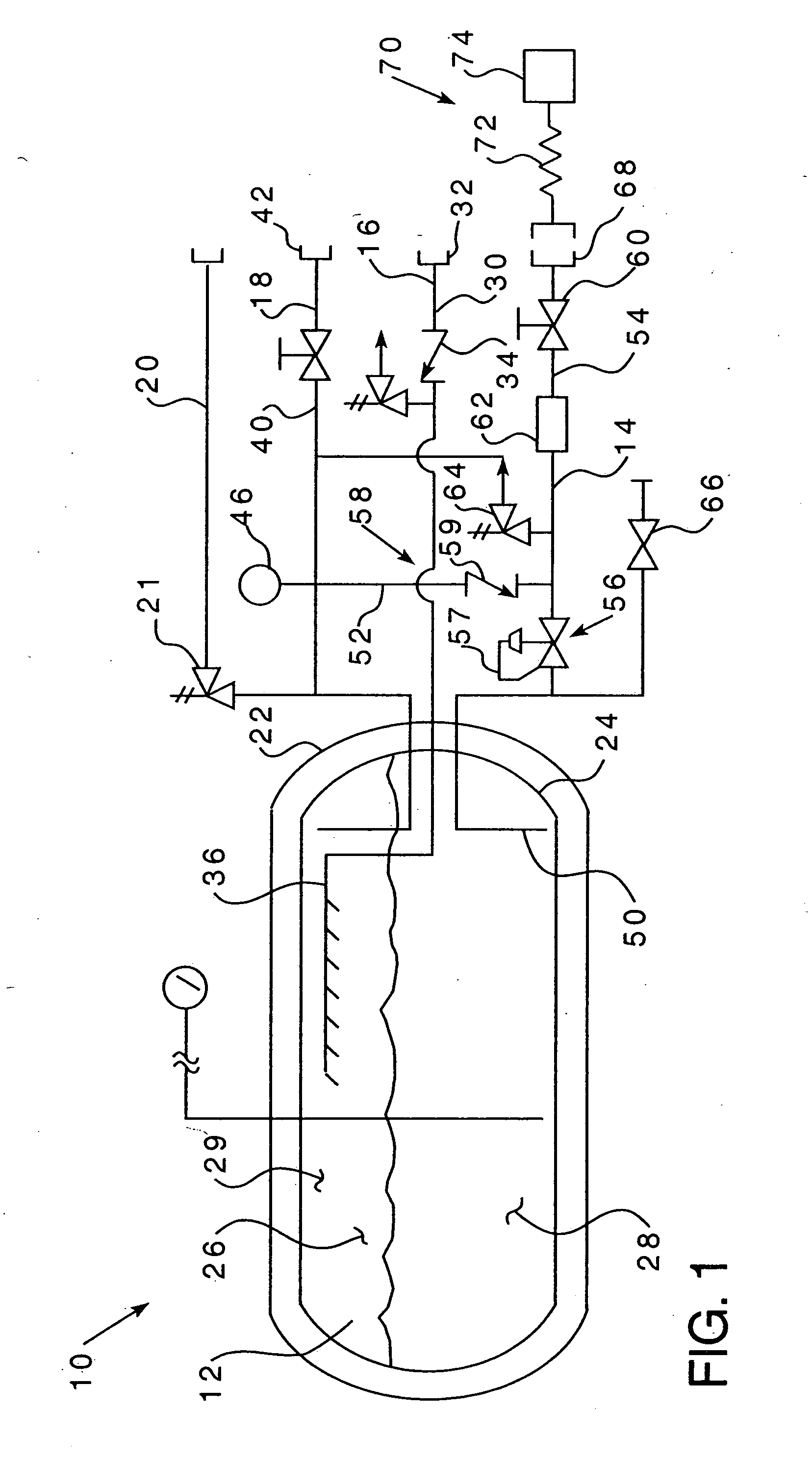 Pressure Management system for liquefied natural gas vehicle fuel tanks