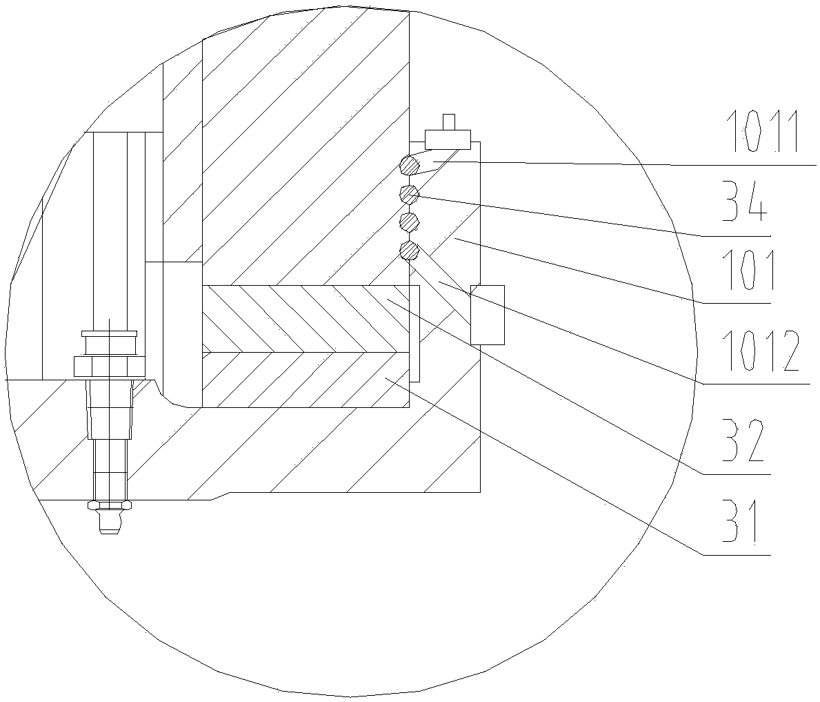 Conical crushing device