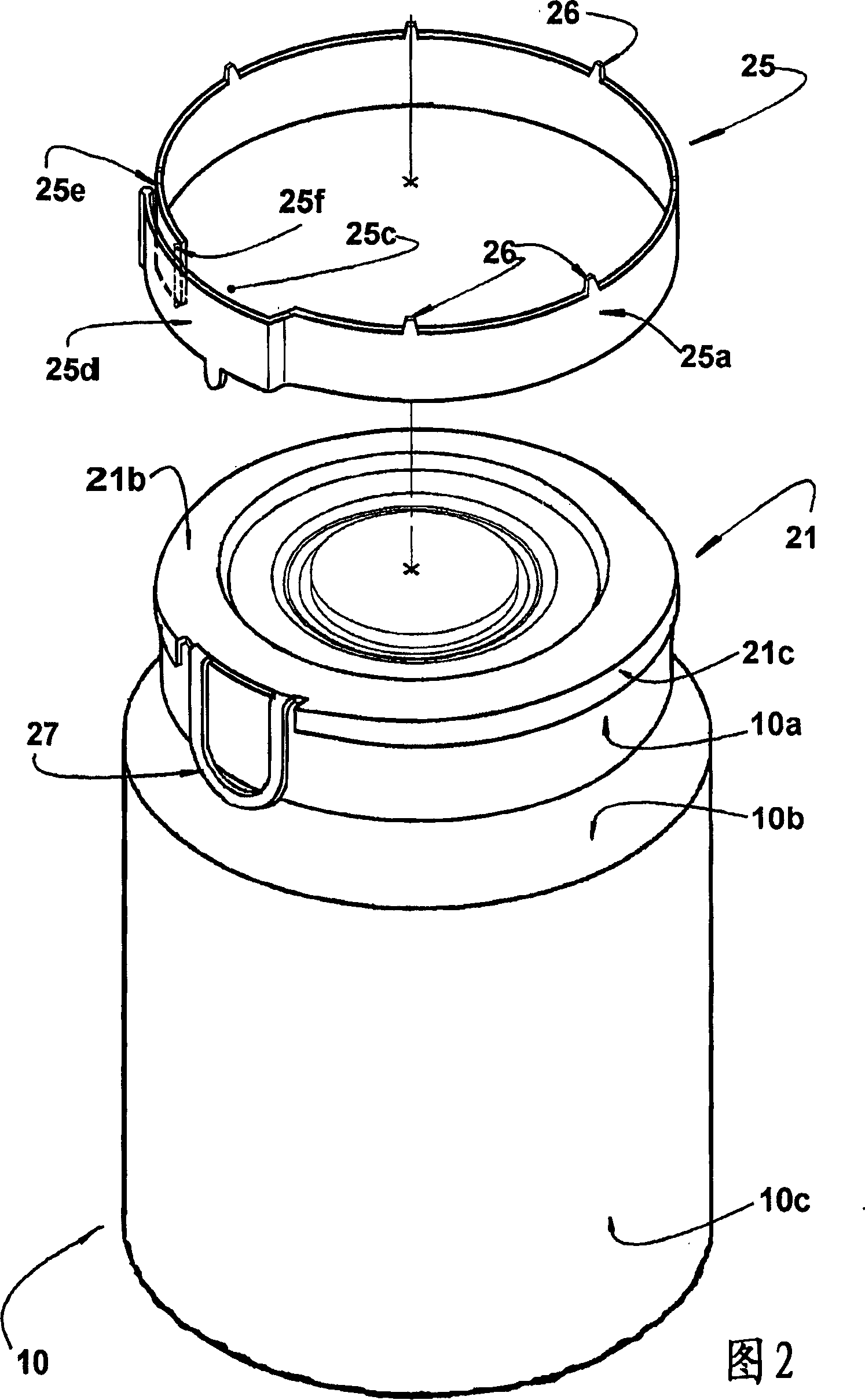 Closure arrangement for cans