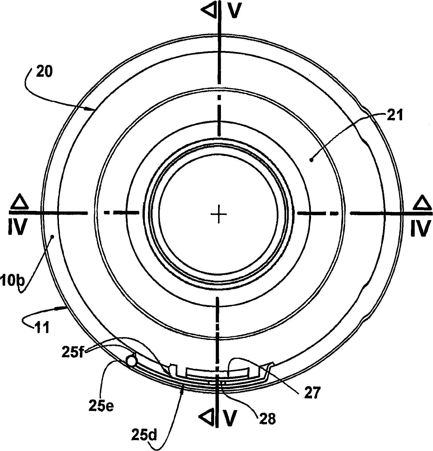 Closure arrangement for cans