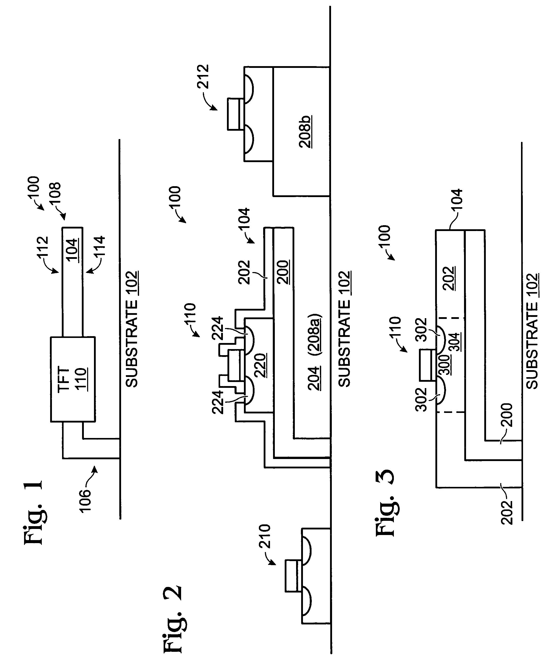 Piezo-TFT cantilever MEMS