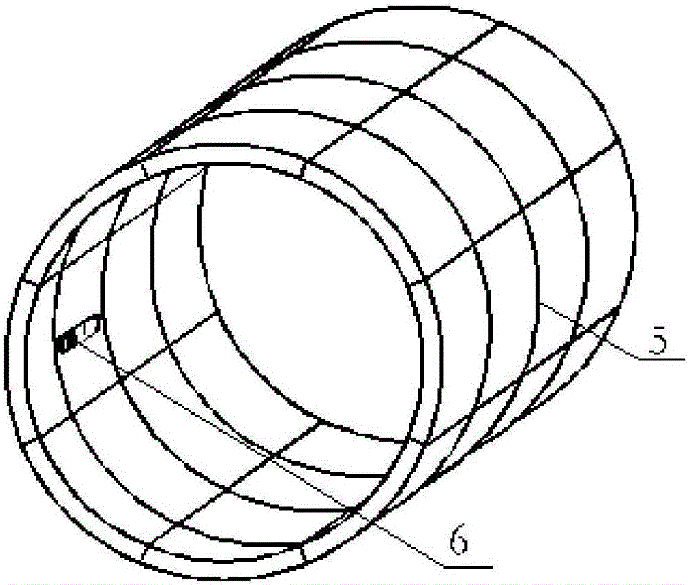 Large-diameter shield tunnel deformation monitoring and warning method