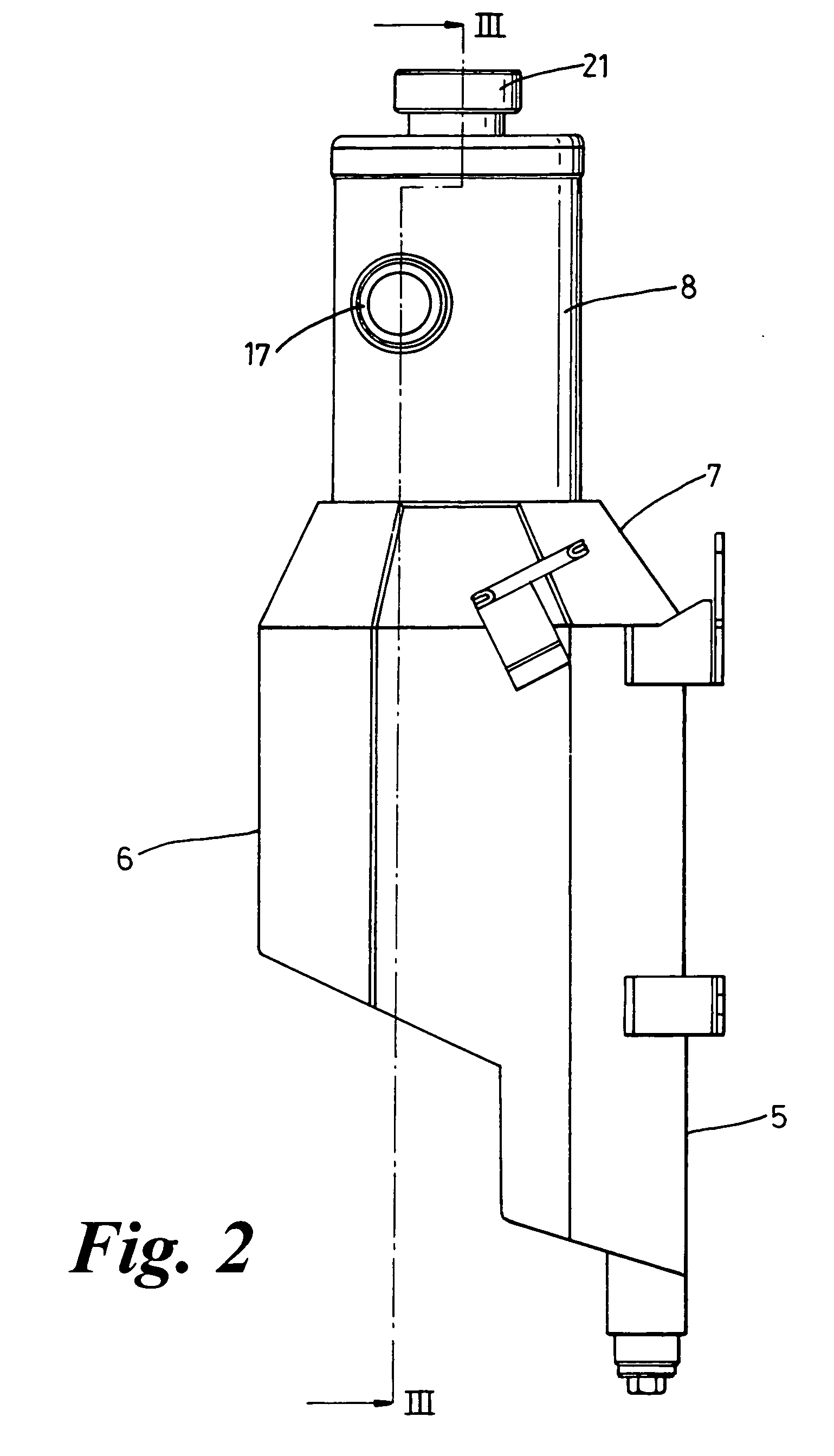 Oil tank for dry sump engines