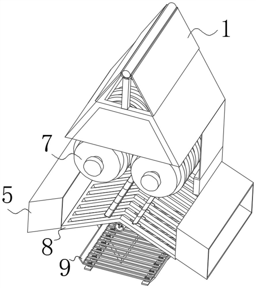 Building waste resource recycling device