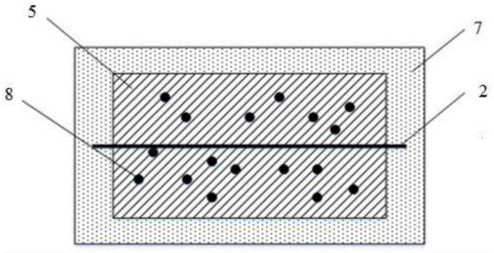 Flexible electronic fluid encapsulation method capable of improving ductility