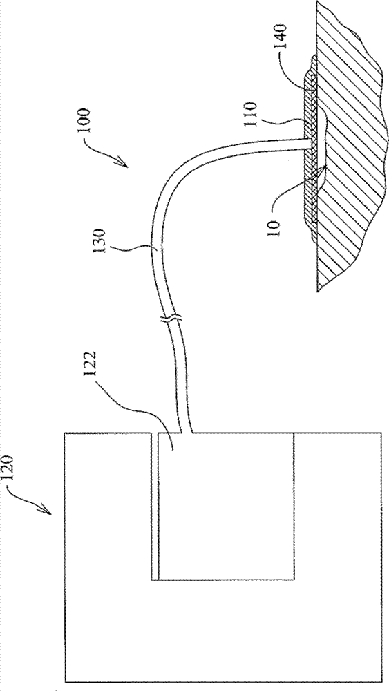 Wound drainage device, connection pipe fitting, connector and wound cover piece